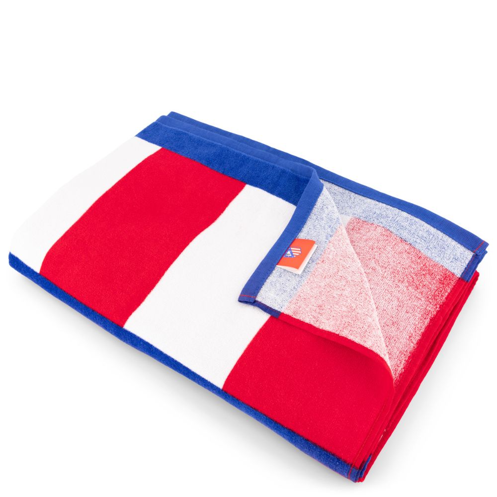 Red Crest Beach Towel image number null